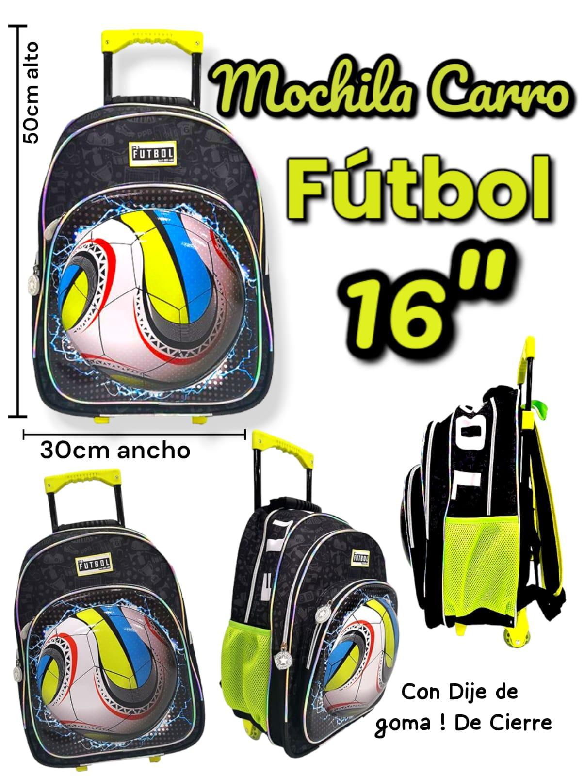 Mochila Carro Futbol 16